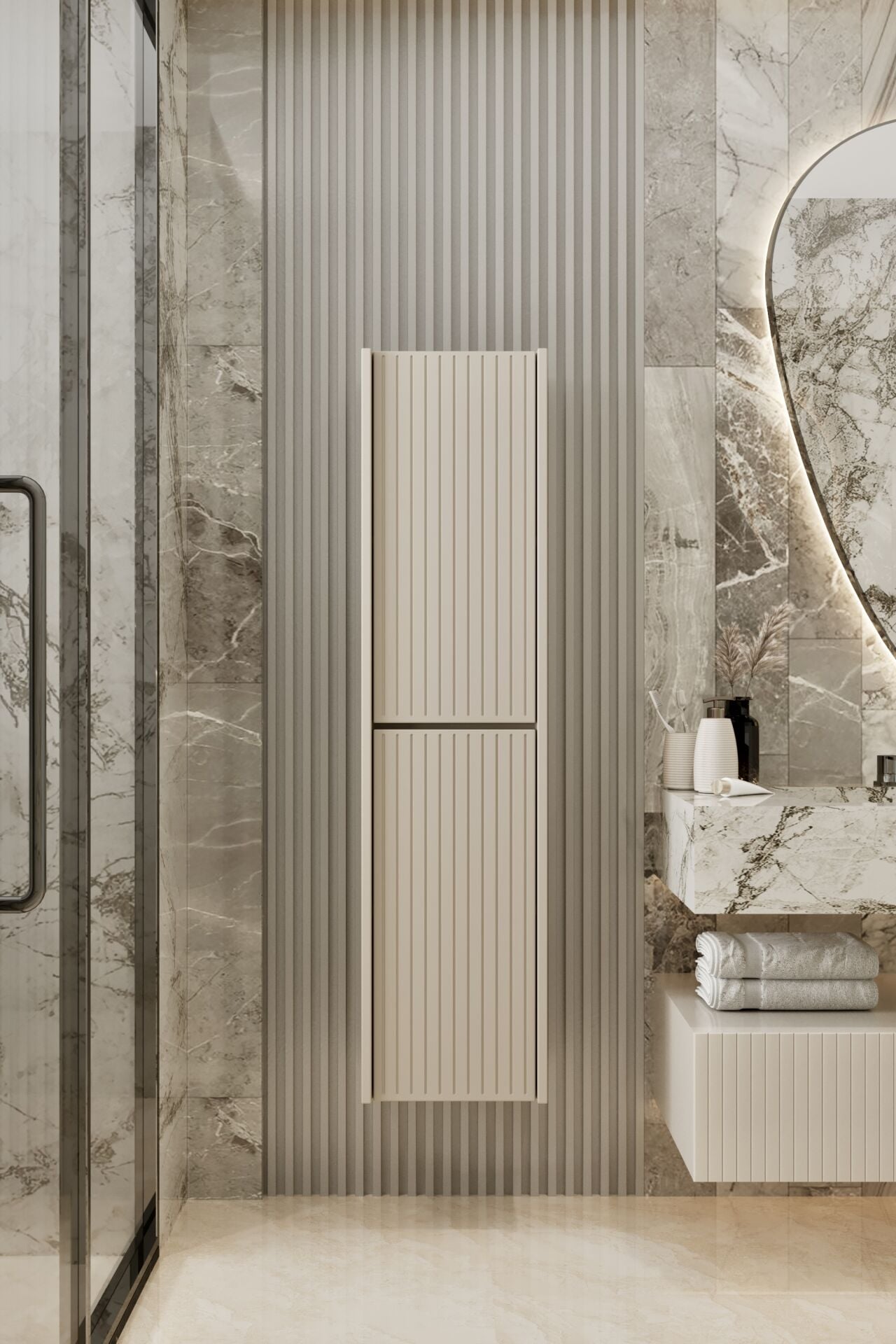 Capella MDF Çok Amaçlı Banyo Dolabı (6 renk seçeneği)