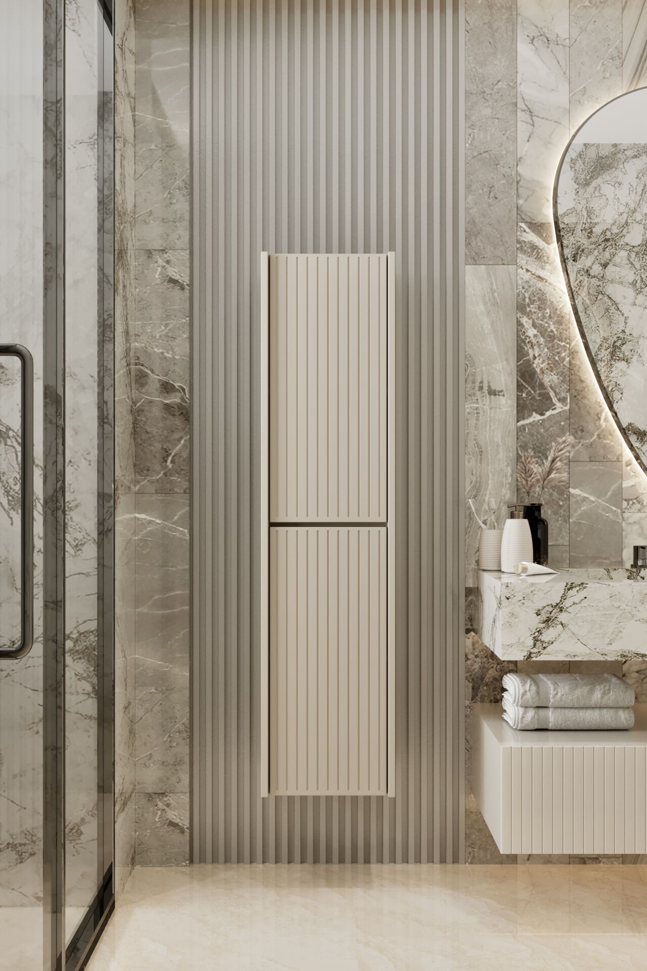 Capella MDF Çok Amaçlı Banyo Dolabı