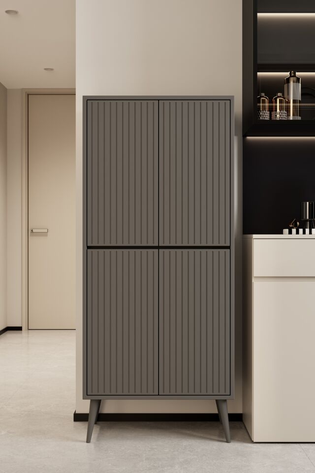 Capella MDF Çok Amaçlı Kiler-Mutfak Dolabı (6 renk seçeneği)