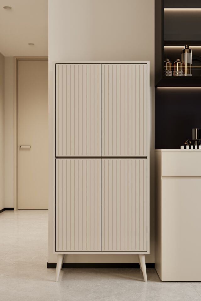 Capella MDF Çok Amaçlı Kiler-Mutfak Dolabı (6 renk seçeneği)