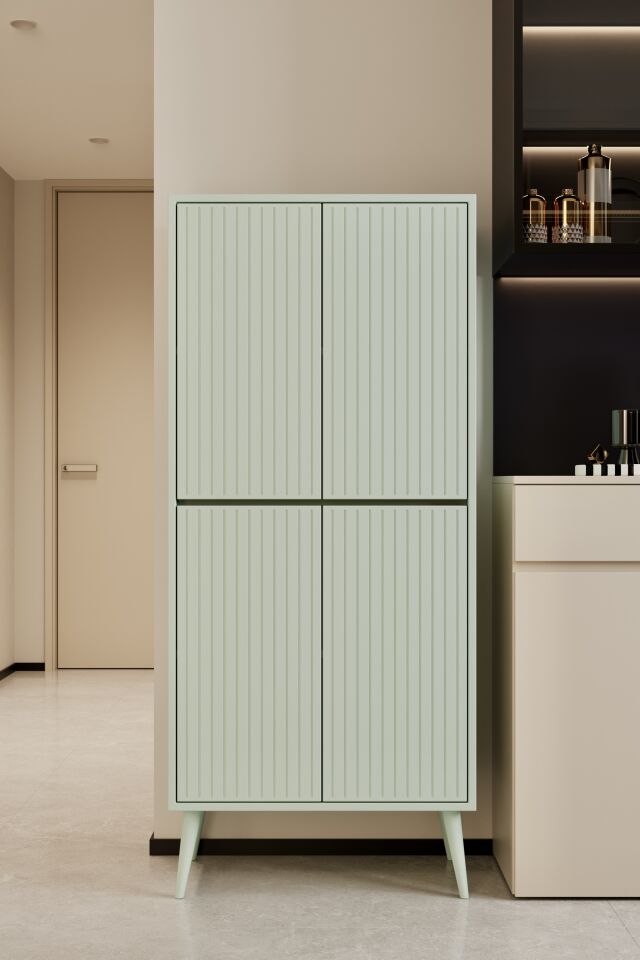 Capella MDF Çok Amaçlı Kiler-Mutfak Dolabı (6 renk seçeneği)