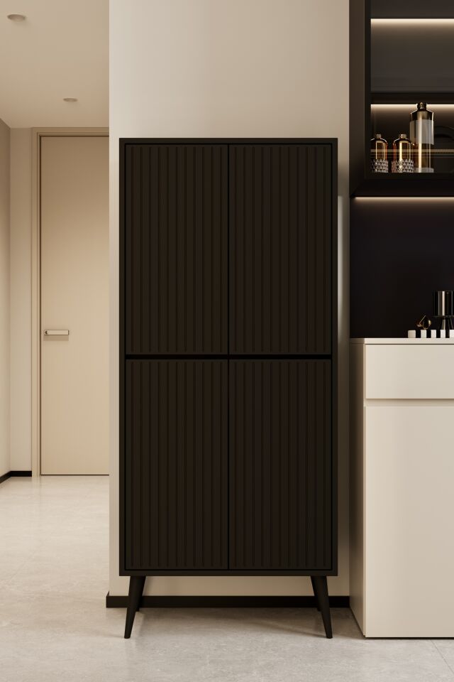 Capella MDF Çok Amaçlı Kiler-Mutfak Dolabı (6 renk seçeneği)