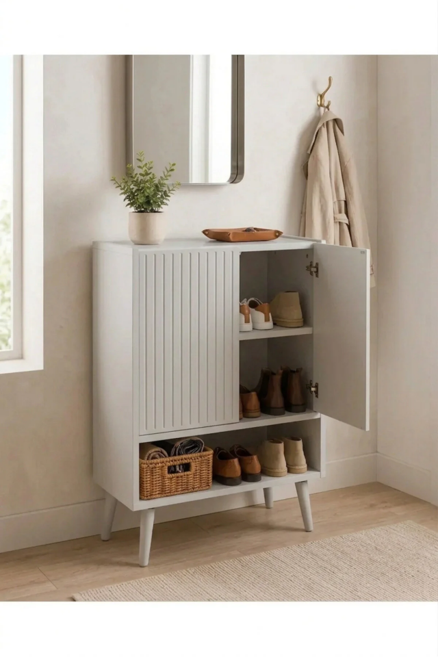 Capella Ayakkabılık MDF Çok Amaçlı Dolap 60 cm