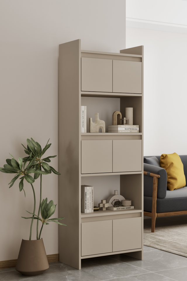 MODO Çok Amaçlı Dolap - MDF - 176 CM KUM TAŞI